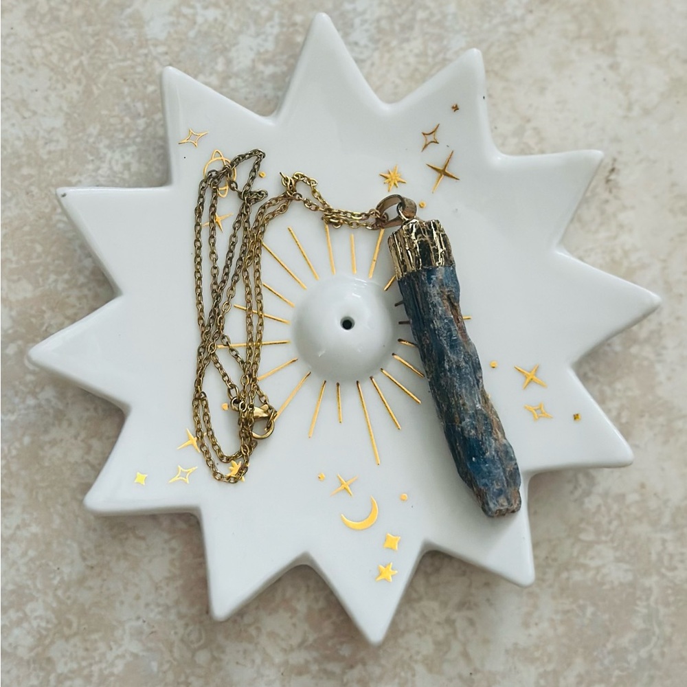 Geode agate necklace